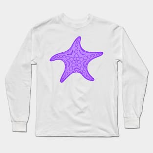 Starfish (purple) Long Sleeve T-Shirt